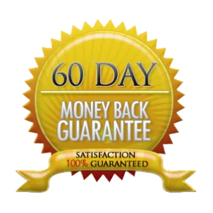 Risk-free 60-day satisfaction guarantee ensuring a comprehensive refund policy for all customers.